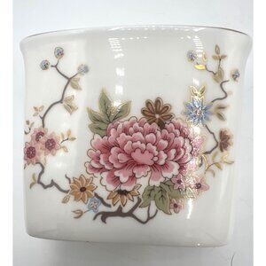 Royal Doulton England Canton Bone China 1977 Toothpick Holder‎ Vase Grannycore